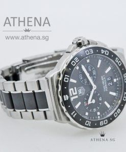 Alternative view of TAG HEUER FORMULA 1 CHRONOGRAPH QUARTZ WAU111C WITH BOX & CERT (LOCAL AD)
