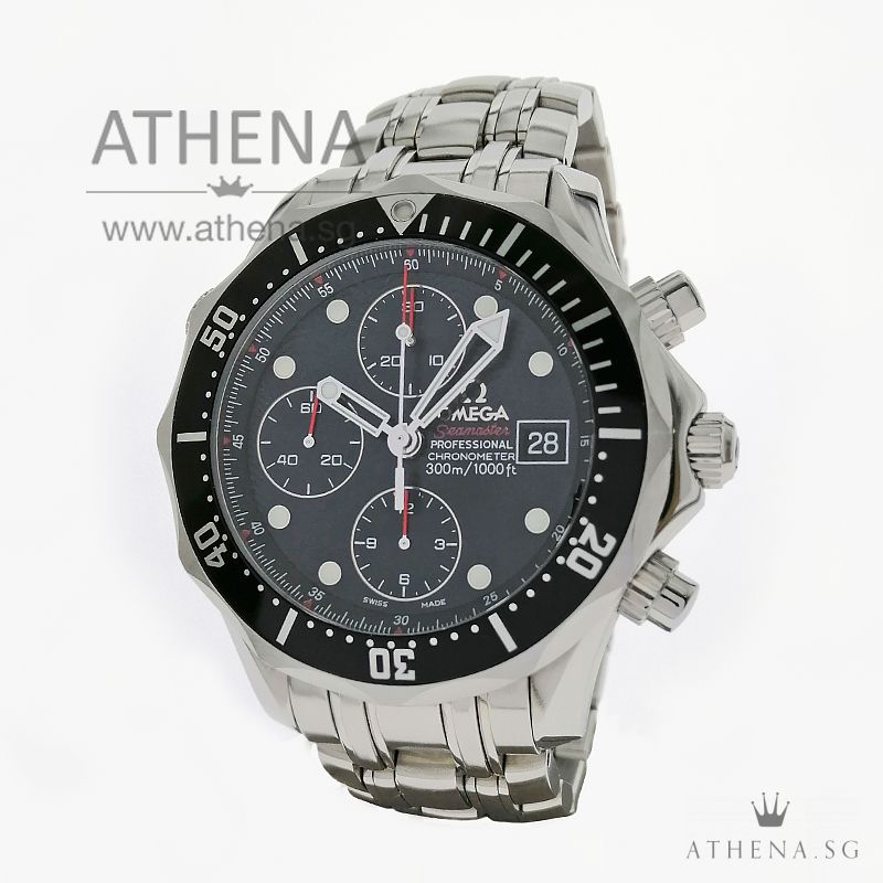 OMEGA SEAMASTER PROFESSIONAL CHRONOMETER DIVER 300M CHRONOGRAPH AUTOMATIC 213.30.42.40.01.001