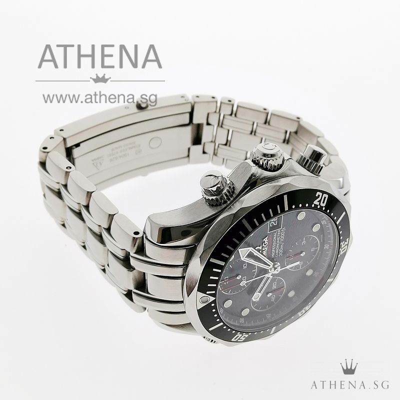 OMEGA SEAMASTER PROFESSIONAL CHRONOMETER DIVER 300M CHRONOGRAPH AUTOMATIC 213.30.42.40.01.001 - Image 2