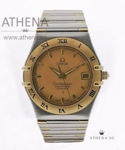 OMEGA HALF GOLD MEN CONSTELLATION 95 "GOLD INDEX DIAL" AUTOMATIC 1202.10.00