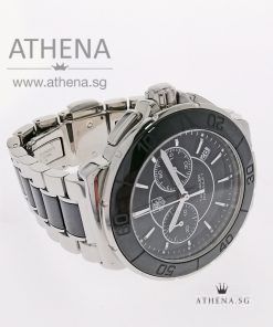 Alternative view of TAG HEUER FORMULA 1 CERAMIC "BLACK CHRONOGRAPH DIAL" QUARTZ CAH1210