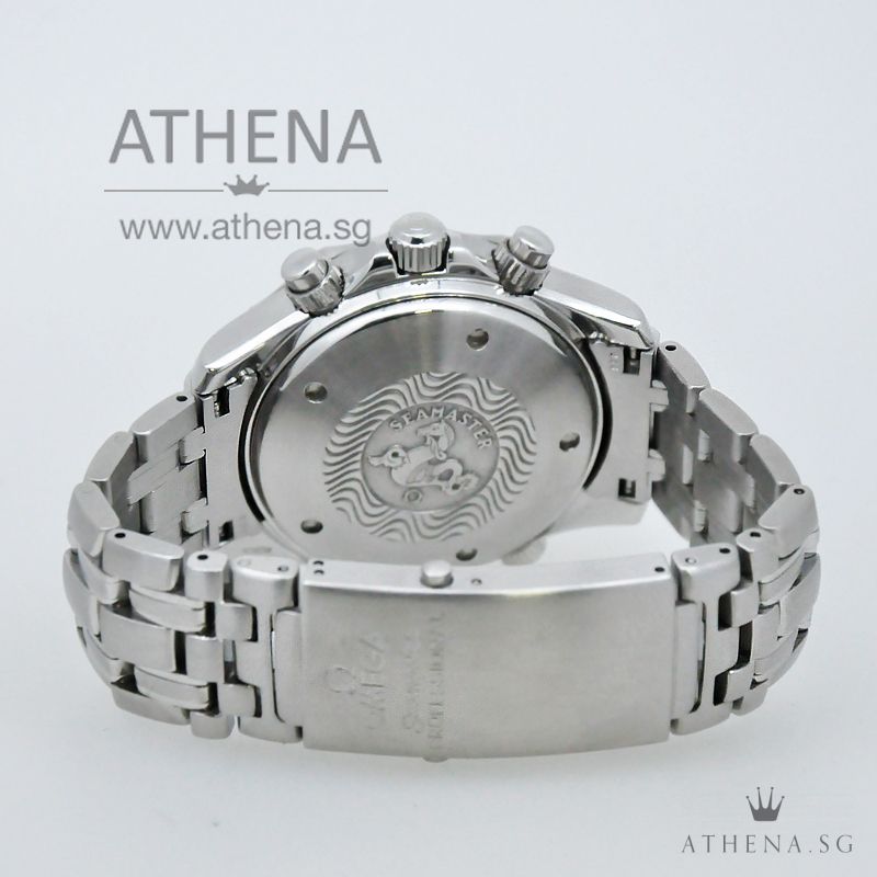 OMEGA SEAMASTER PROFESSIONAL DIVER 300M CHRONOGRAPH 2225.80.00 WITH CERT - Image 2