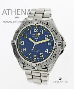 BREITLING COLT AUTOMATIC "BLUE ARABIC NUMERAL DIAL" A17035