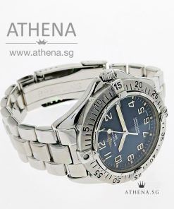 Alternative view of BREITLING COLT AUTOMATIC "BLUE ARABIC NUMERAL DIAL" A17035