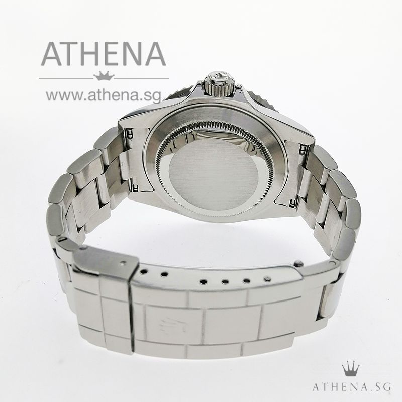 ROLEX OYSTER PERPETUAL SUBMARINER DATE "V" SERIES "BLACK DIAL" WITH BOX & CERT 16610 - Image 2