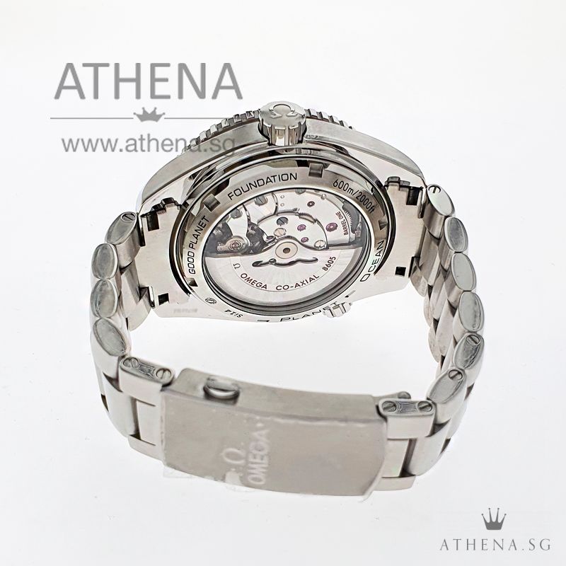 OMEGA SEAMASTER PLANET OCEAN 600M GMT "BLUE DIAL" WITH BOX & CERT 232.30.44.22.03.001 - Image 3