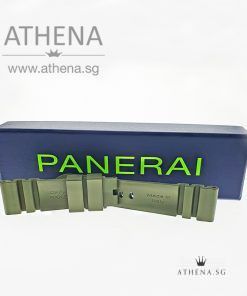 Alternative view of BRAND NEW !!! ORIGINAL OFFICINE PANERAI MILITARY GREEN CAOTCHOUC STRAP 22/20MM