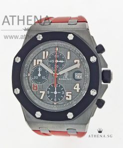 AUDEMARS PIGUET ROYAL OAK OFFSHORE "ORCHARD ROAD" EDITION LIMITED EDITION OF 100 PIECES WITH BOX & CERT 26082TK.00.D002CA