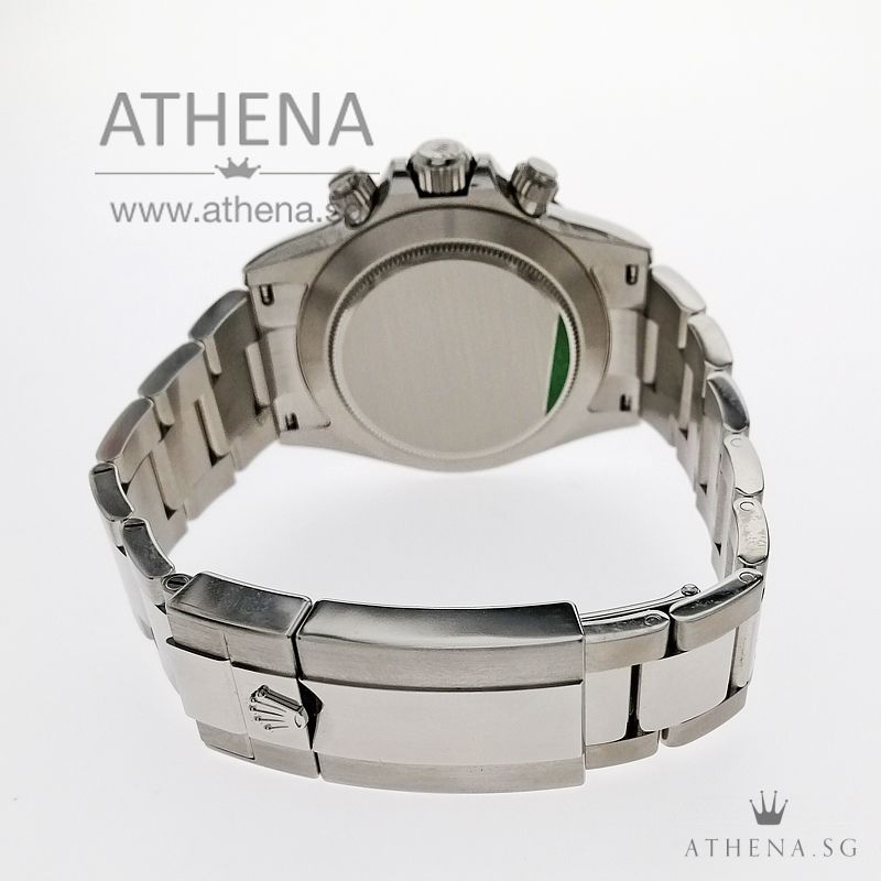 ROLEX OYSTER PERPETUAL COSMOGRAPH DAYTONA CERAMIC "WHITE INDEX DIAL" WITH BOX & CERT DATED 2019 116500LN - Image 3