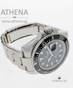 Alternative view of ROLEX OYSTER PERPETUAL DATE SUBMARINER CERAMIC "AN" SERIES "BLACK DIAL" WITH BOX & CERT 116610LN (STILL UNDER AGENT WARRANTY)