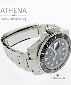 Alternative view of ROLEX OYSTER PERPETUAL DATE SUBMARINER CERAMIC "AN" SERIES "BLACK DIAL" WITH BOX & CERT 116610LN (STILL UNDER AGENT WARRANTY)