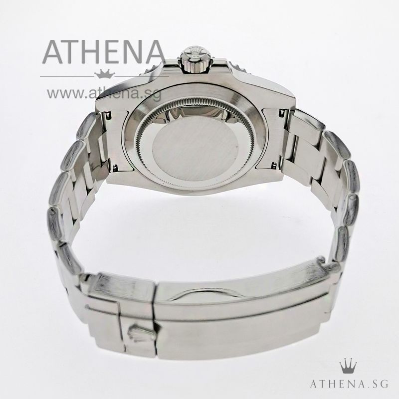 ROLEX OYSTER PERPETUAL DATE SUBMARINER CERAMIC "AN" SERIES "BLACK DIAL" WITH BOX & CERT 116610LN (STILL UNDER AGENT WARRANTY) - Image 3