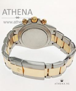 Alternative view of ROLEX YELLOW ROLESOR OYSTER PERPETUAL COSMOGRAPH DAYTONA "K" SERIES " BLACK DIAL" 116523