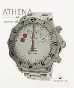 OMEGA SEAMASTER APNEA JACQUES MAYOL AUTOMATIC "SILVER DIAL " 2595.30.00