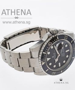 Alternative view of UNWORN!!! ROLEX OYSTER PERPETUAL BLACK SUBMARINER DATE 41 WITH BOX & CERT 126610LN DATED 2021