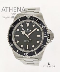 COLLECTIBLE TIMEPIECE !!! ROLEX OYSTER PERPETUAL SUBMARINER "NO-DATE" "U" SERIES "TWO LINER TRITIUM DIAL" WITH CERT 14060