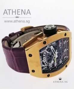 Alternative view of RICHARD MILLE ROSE GOLD OVERSIZE DATE RM029 WITH BOX, CERT & STILL UNDER AGENT WARRANTY (LOCAL AD)