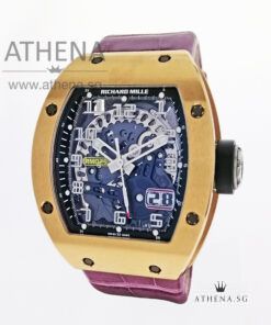 RICHARD MILLE ROSE GOLD OVERSIZE DATE RM029 WITH BOX, CERT & STILL UNDER AGENT WARRANTY (LOCAL AD)
