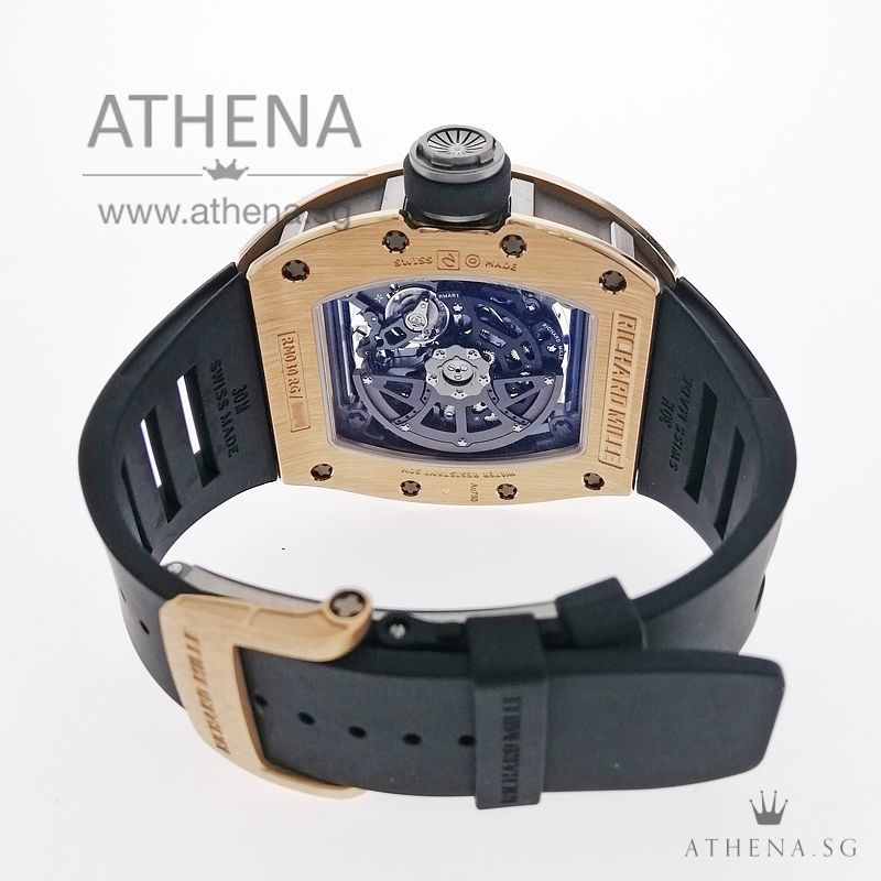 UNWORN !!! RICHARD MILLE ROSE GOLD TITANIUM RM030RG WITH WINDER BOX & CERT - Image 3