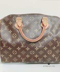LOUIS VUITTON MONOGRAM CANVAS SPEEDY 30 BAG