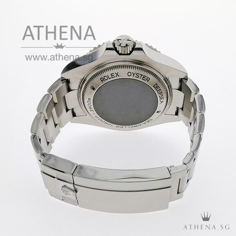 ROLEX OYSTER PERPETUAL DATE DEEPSEA "AN" SERIES "D-BLUE DIAL" WITH BOX & CERT 126660 (STILL UNDER AGENT WARRANTY) - Image 3