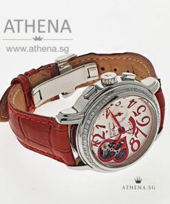 Alternative view of ZENITH LADIES EL PRIMERO CHRONOMASTER OPEN HEART "QUEEN OF LOVE" WITH BOX & CERT 16.1230.4021
