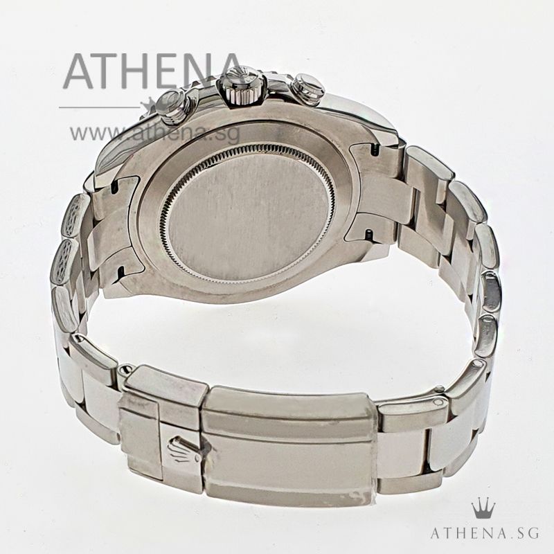 LIKE NEW !!! ROLEX OYSTER PERPETUAL YACHT MASTER II "AN" SERIES " WHITE LACQUER DIAL" WITH BOX & CERT 116680 - Image 3