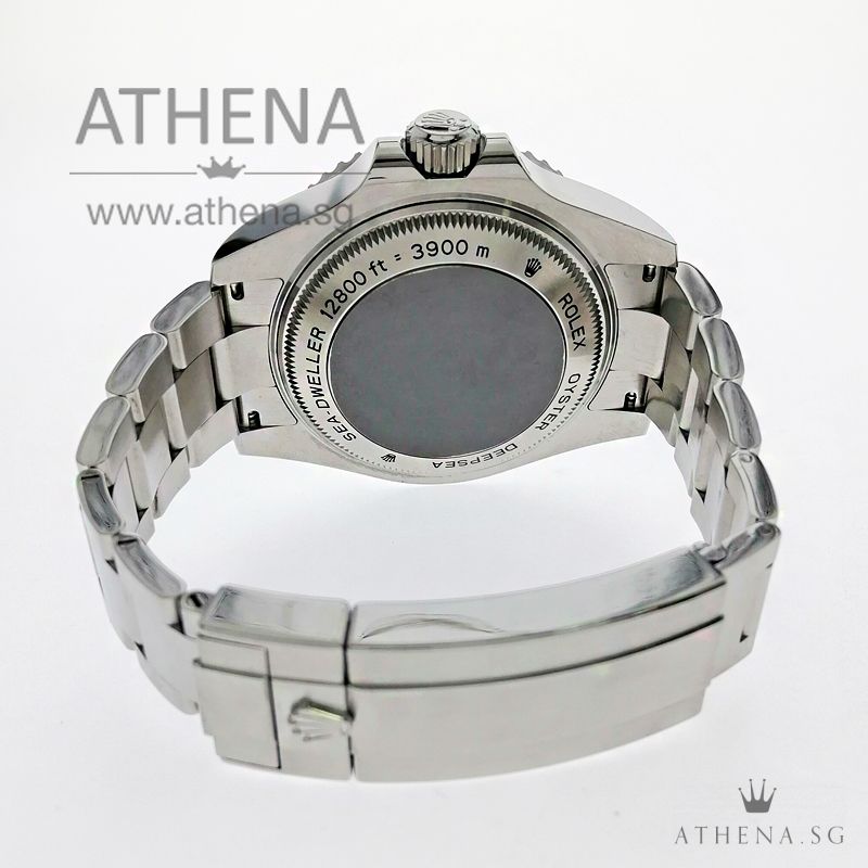 ROLEX OYSTER PERPETUAL DATE DEEPSEA "V" SERIES "BLACK DIAL" WITH BOX & CERT 116660 - Image 3