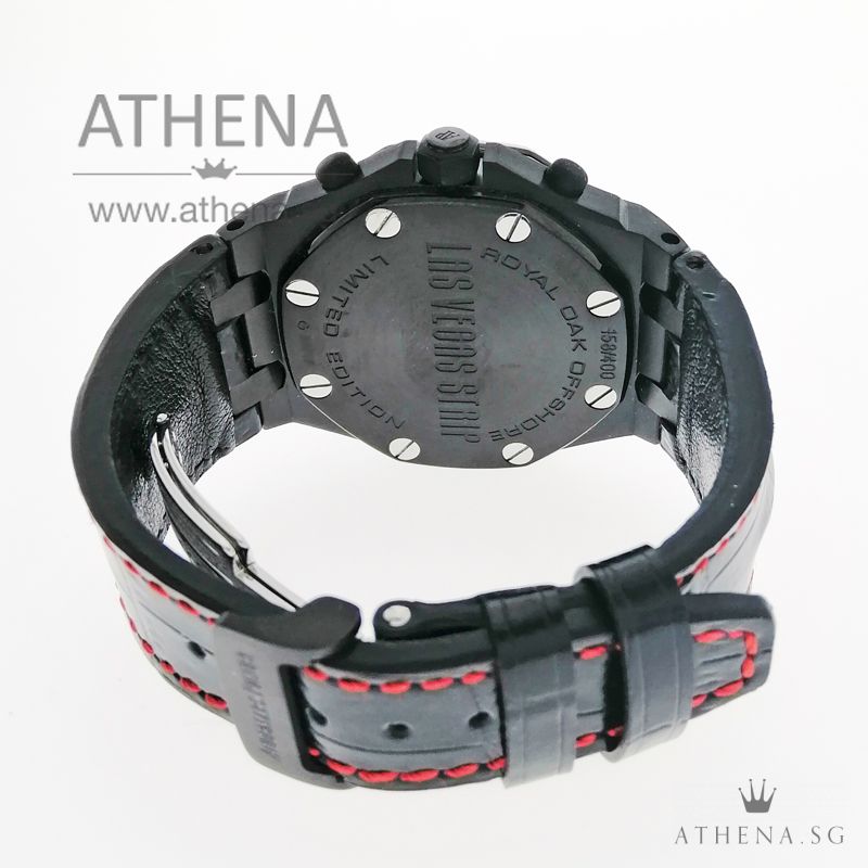 AUDEMARS PIGUET ROYAL OAK OFFSHORE "LAS VEGAS" LIMITED EDITION OF 400 PIECES WITH BOX & CERT 26186SN - Image 3