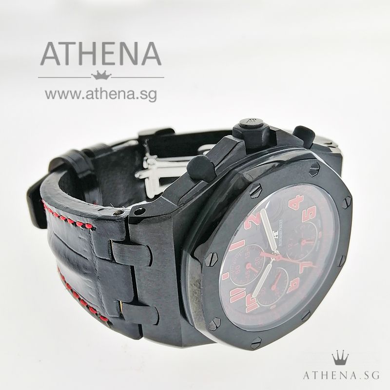 AUDEMARS PIGUET ROYAL OAK OFFSHORE "LAS VEGAS" LIMITED EDITION OF 400 PIECES WITH BOX & CERT 26186SN - Image 2