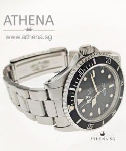 Alternative view of COLLECTIBLE TIMEPIECE !!! ROLEX OYSTER PERPETUAL SUBMARINER "NO-DATE" "U" SERIES "TWO LINER TRITIUM DIAL" 14060