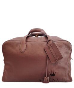 HERMES VICTORIA II RUBY CLEMENCE TRAVEL BAG