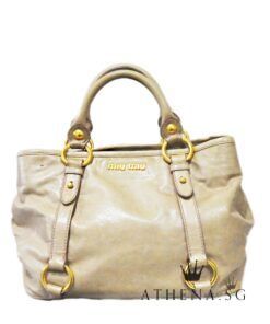 MIU MIU LUX LEATHER BAG