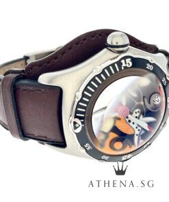 Alternative view of CORUM BUBBLE DIVE BOMBER FLYING TIGER AUTOMATIC LIMITED EDITION 2004 WITH BOX & CERT DATED 2004 82.180.20