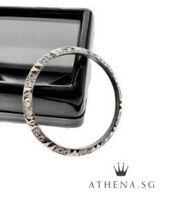 Alternative view of 18K WHITE GOLD MID SIZE DIAMOND BEZEL 4.30G 31MM