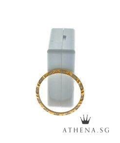 Alternative view of 18K YG MID SIZE DIAMOND WATCH BEZEL 4.40G 31MM