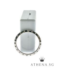 Alternative view of 18K WG MID SIZE DIAMOND BEZEL 6.36G 31MM