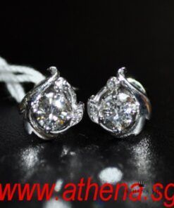 18K WG DIAMOND EARSTUD D2-0.36CTS 2.15G