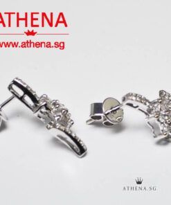 Alternative view of 18K WG DIAMOND EARSTUD D38-0.38CTS 2.00G