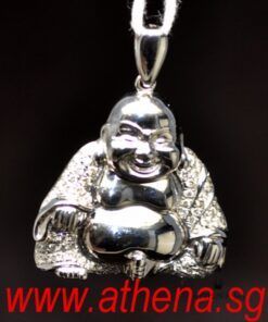 9K WG MI LEK FO PENDANT WITH DIAMOND D72-0.36CTS 5.00G