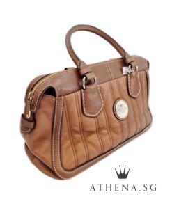 Alternative view of CELINE BOSTON CAPPUCCINO BAG WITH CERT