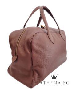 Alternative view of HERMES VICTORIA II RUBY CLEMENCE TRAVEL BAG