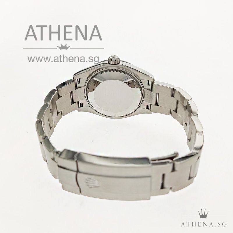 UNWORN !!! ROLEX OYSTER PERPETUAL 31 "AN" SERIES "BLACK DIAL" WITH BOX & CERT 277200 - Image 3