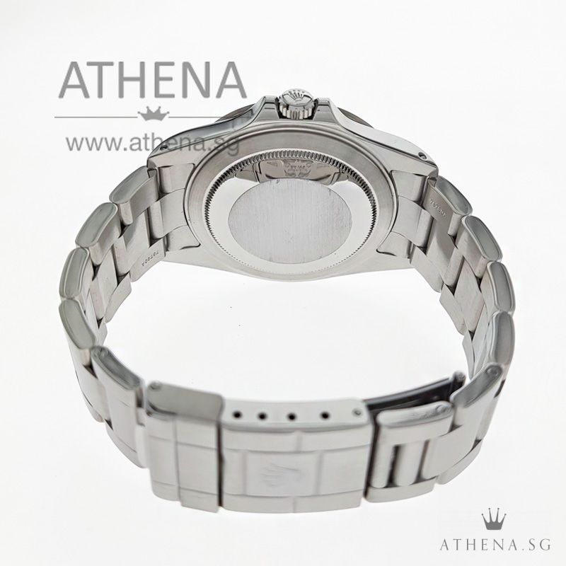 ROLEX OYSTER PERPETUAL DATE / EXPLORER II "P" SERIES " WHITE DIAL " 16570 - Image 3