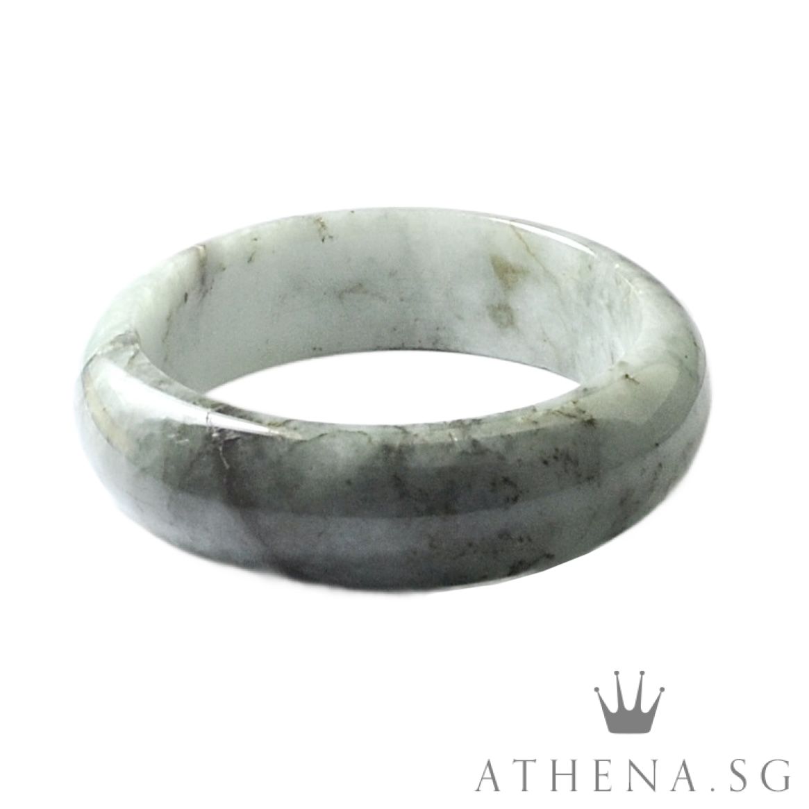 TYPE "A" JADE BANGLE 96.05G (58MM) (WITH CERT)