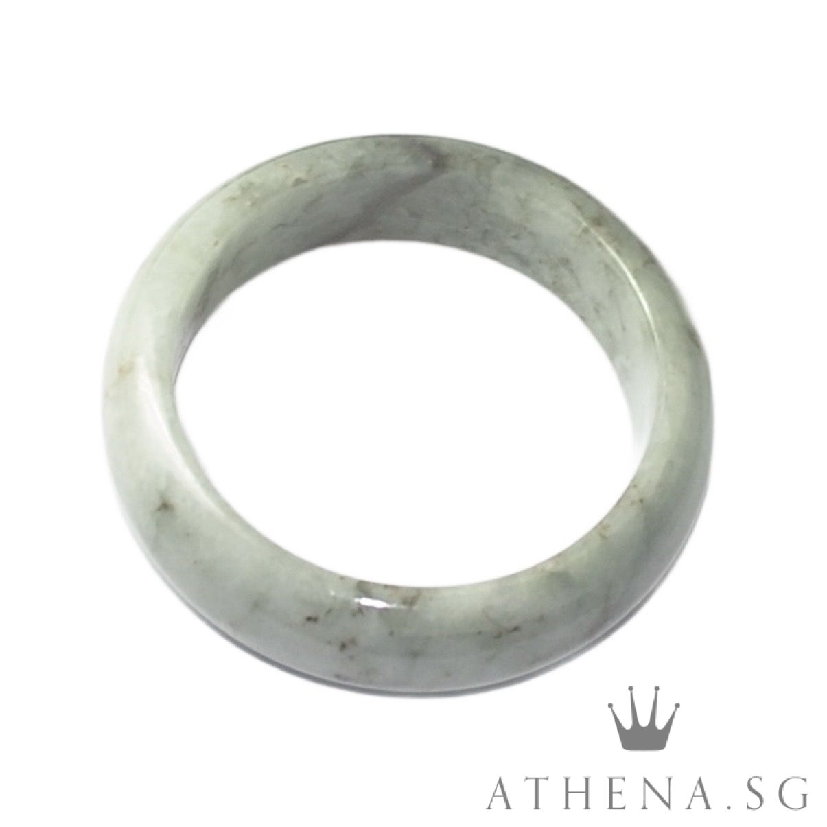 TYPE "A" JADE BANGLE 96.05G (58MM) (WITH CERT) - Image 2