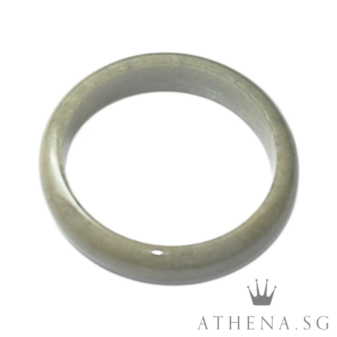 TYPE "A" JADE BANGLE 57.21G (57MM) (WITH CERT) - Image 2