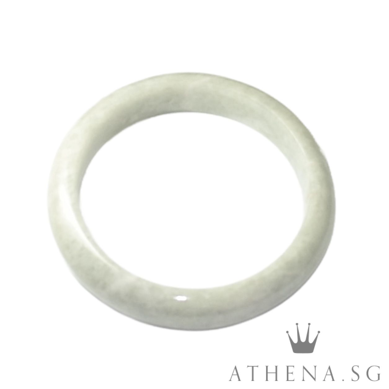 TYPE "A" JADE BANGLE 63.14G (59MM) - Image 2