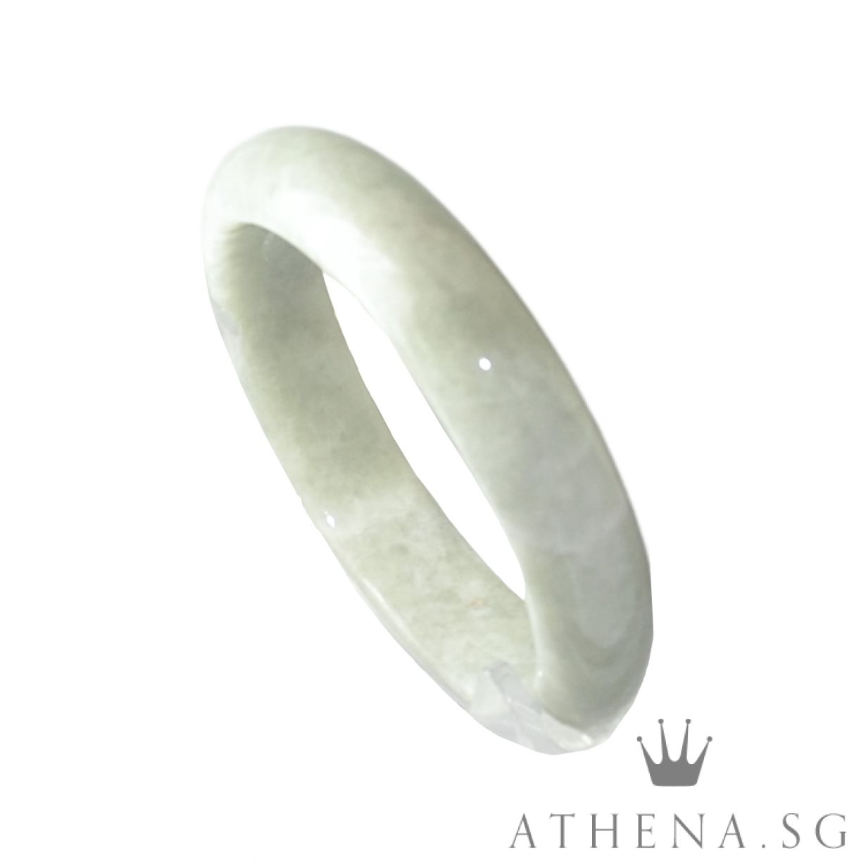 TYPE "A" JADE BANGLE 63.14G (59MM) - Image 4