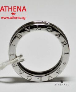 18K WG BVLGARI B.ZERO 1 TIER RING 6.72G (SIZE 59)